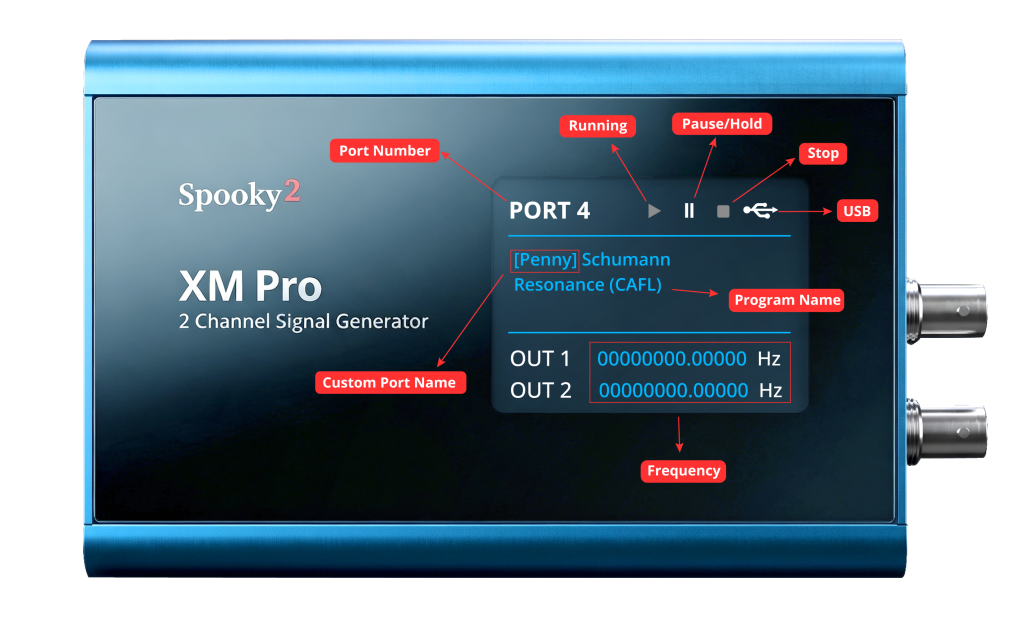 Software Spooky2 per XM Pro